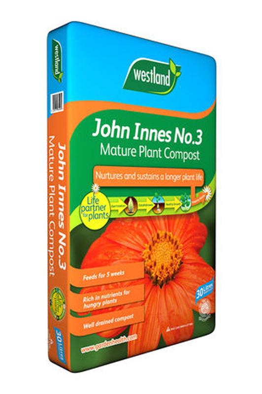 John Innes No 3 Mature Plant Compost 30L The Chelsea Gardener